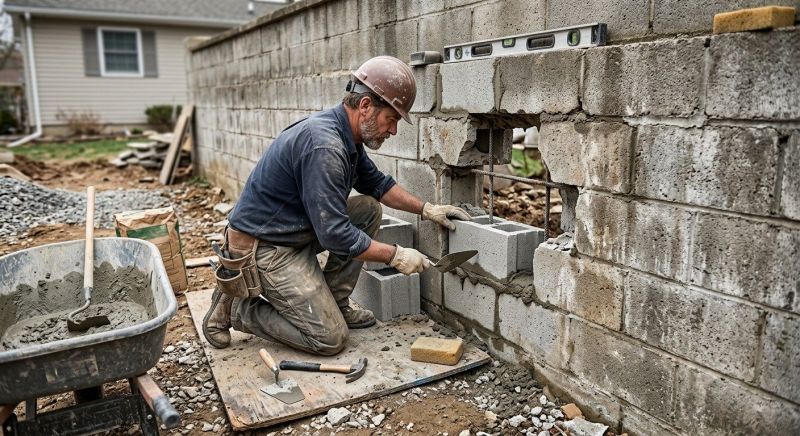 Block Masonry Repair in Punta Gorda, FL