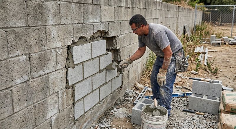 Block Masonry Repair in Punta Gorda, FL