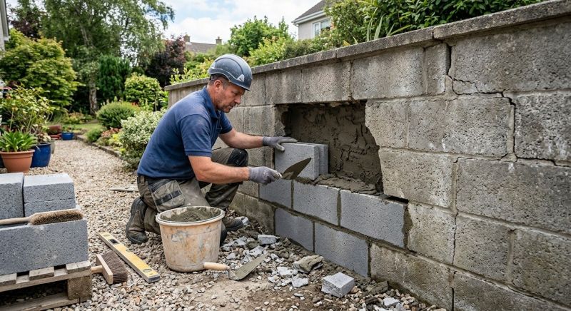 Block Wall Repair in Arcadia, FL