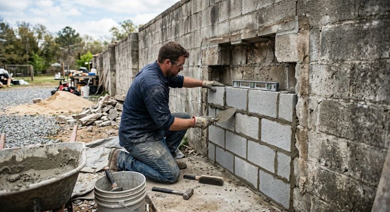 Block Wall Repair in Cape Coral, FL