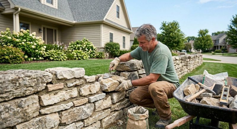 Brick Fence Repair in Punta Gorda, FL