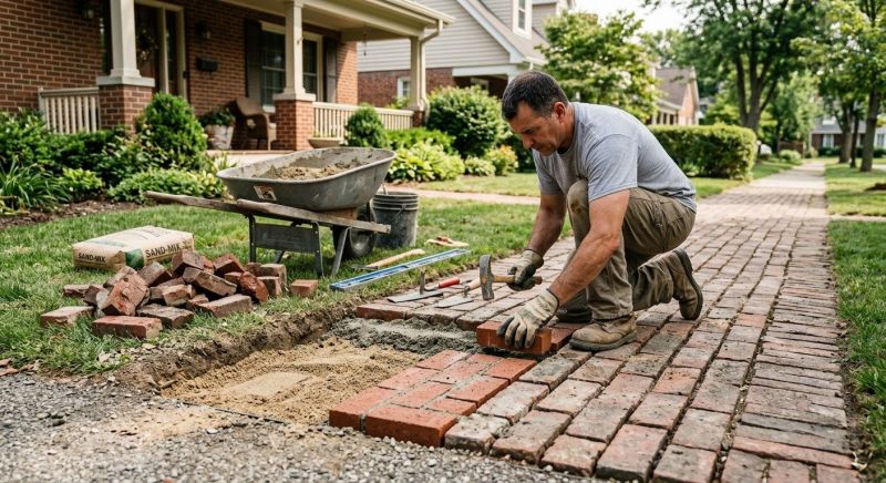 Brick Flatwork Repair in Arcadia, FL