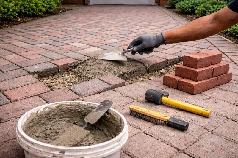 Brick Flatwork Repair in Port Charlotte, FL