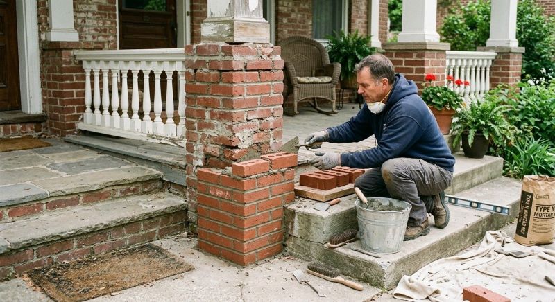 Brick Stairs Repair in Bokeelia, FL