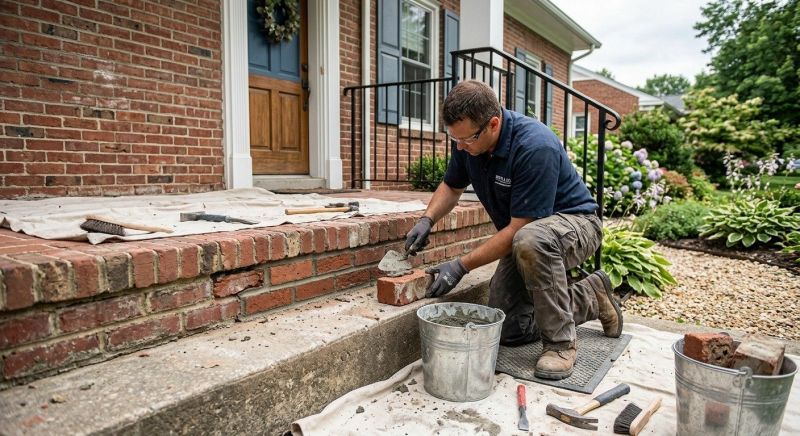Brick Stairs Repair in Rotonda West, FL