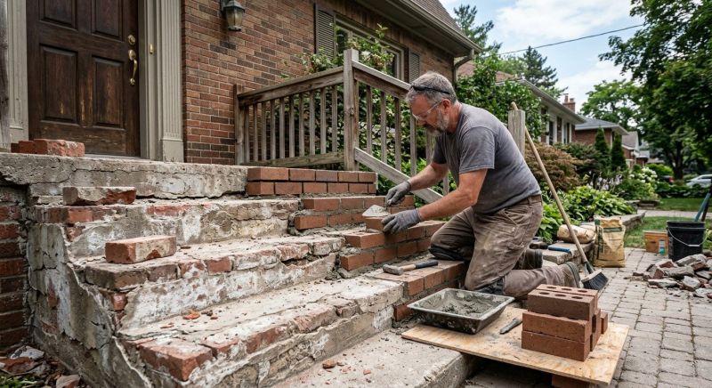 Brick Steps Repair in Punta Gorda, FL