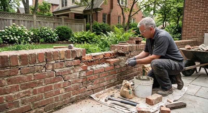 Brick Wall Repair in Arcadia, FL