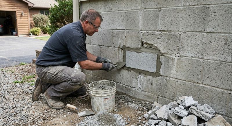 Cinder Block Wall Repair in Bokeelia, FL