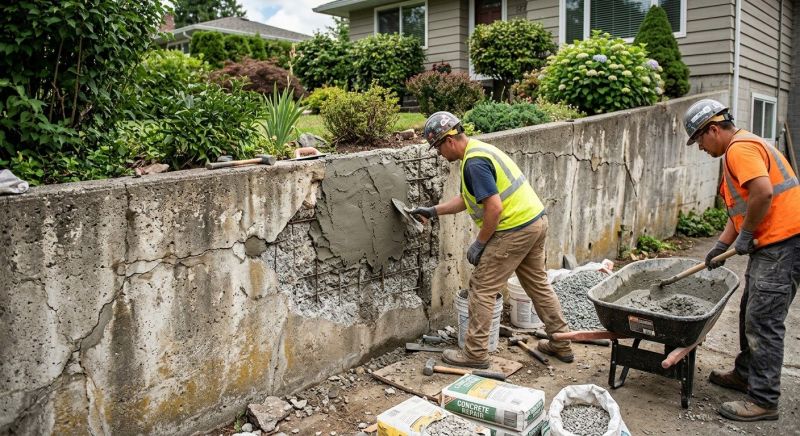 Retaining Wall Repair in North Fort Myers, FL