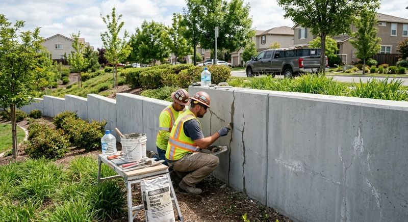 Retaining Wall Repair in Venice, FL