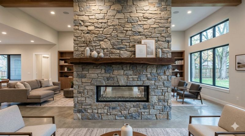 Stone Chimney Installation in Venice, FL